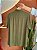 Camisa Linho Verde Militar - Imagem 4