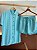 KIT: Camisa + Short linho Azul Piscina - Imagem 13