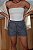 Short linho Curto Gostoso 2.0 - Cinza Grafite - Imagem 3