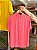 Camisa Viscose Rosa Goiaba - Imagem 3