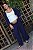 Calça Pantalona Viscose - Azul Marinho - Imagem 14