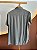 Camisa Linho Misto Cinza Grafite - Imagem 2