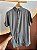 Camisa Linho Misto Cinza Grafite - Imagem 1