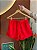 Short linho Curto Gostoso 2.0 - Vermelho Paixão - Imagem 3