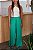 Calça Pantalona Viscose - Verde Esmeralda - Imagem 1