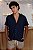 Camisa Texturizada Tricô Havana - Azul Marinho - Imagem 7