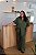 Calça Pantalona Viscose - Verde Militar - Imagem 7