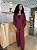 Calça Pantalona Viscose - Vinho Jambo - Imagem 1