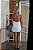 [COLORIDA] Vestido Macaquinho Off White - Imagem 3