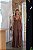 [COLORIDA] Vestido Longo Pipa Marrom Chocolate - Imagem 1