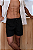 Short Linho Litoral - Preto - Imagem 1