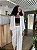 Calça Pantalona Viscose SEM FORRO - Off white - Imagem 3