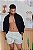 Short SARJA curto - Cinza Gelo - Imagem 1
