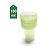 Copo Biodegradável 180ml C/100un Ecocoppo Green - Imagem 3