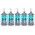 Álcool Em Gel Antisséptico 420gr Asseptgel Fresh Blue Kit 5 - Imagem 1