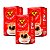 Café 3 corações Extra Forte Vácuo 500g Kit 3 - Imagem 1