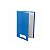Caderno Brochurão Capa Dura Azul 20x27 96 folhas Kit 3 - Imagem 2