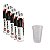 Copo Descartável Branco Copaza 200ml 100un Kit 5 - Imagem 1
