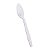 Colher Master Branca Biodegradável 50U Kit 5 - Imagem 3