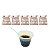 Pazinha Mexedor De Café 9 Cm Com 500 unidades Kit 5 - Imagem 1