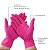 Luva Rosa M De Procedimento Nitrílica Cx 100 Un Kit 3 - Imagem 5