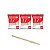 Mexedor Palheta De Madeira Para Café 9Cm Pacote 500 Un Kit 3 - Imagem 1