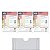 Quadro de Aviso A5 Dello 210x150x5mm Kit 3 - Imagem 1