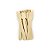Garfo De Madeira Biodegradável Para Refeição 16cm 50U Kit 5 - Imagem 3