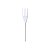 Garfo Sobremesa Bio Branco Pacote Com 50 Unidades Kit 3 - Imagem 3
