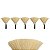 Vassoura Limpa Teto Sisal Kit 5 - Imagem 1
