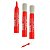 Caneta Marcador WBM 7 Pilot Vermelho Quadro Branco Kit 3 - Imagem 6