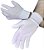 Kit 50 Prs -  Luva Algodao Antiestatica Antialergica tratamento Alergias Mao - Imagem 5