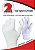 Kit 100 Prs -  Luva Algodao Antiestatica Antialergica tratamento Alergias Mao - Imagem 9