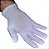 Luva Algodao Longa Kit 20 Prs Antiestática Antialérgica tratamento alergias mão - Imagem 3