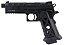 PISTOLA KROWN LAND SRC CO2 4.5MM HI-KL TARTARUS BLOWBACK PRETA - Imagem 3