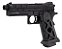 PISTOLA KROWN LAND SRC CO2 4.5MM HI-KL TARTARUS BLOWBACK PRETA - Imagem 1