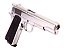 PISTOLA KROWN LAND SRC CO2 4,5MM KL-1911 AR PRATA - Imagem 3
