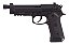 PISTOLA KROWN LAND SRC CO2 4,5MM KL-9 A3 BLOWBACK PRETA - Imagem 1