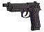 PISTOLA KROWN LAND SRC CO2 4,5MM KL-9 A3 BLOWBACK PRETA - Imagem 2