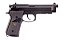 PISTOLA WE CO2 4,5MM M9A1 PRETA - Imagem 2
