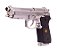 PISTOLA WE CO2 4,5MM M9A1 PRATA - Imagem 3