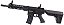 Carabina de pressão KROWN LAND SRC AEG 4.5MM VENATOR MKI PRETA - Imagem 2