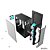GABINETE GAMER BPC-C3147 BLACK COM LATERAL VIDRO - Imagem 2