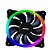 KIT FAN DUPLO LED ARGB PARA GABINETE 12X12 - Imagem 3