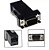 ADAPTADOR VGA MACHO PARA RJ45 FEMEA - Imagem 2