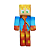 Boneco do Lopers - MINECRAFT de Espuma - 30cm - Imagem 6