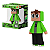 Mini Boneco em Vinil - 12cm Cadres - Imagem 2