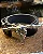 Cinto Country De Couro Fivela Cranio Longhorn - Imagem 1