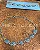 Choker / Colar Country Western Conchos Turquesa - Imagem 1