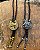 Bolo Tie Colar Couro Country Gravata - Ferradura de Cavalo - Imagem 1